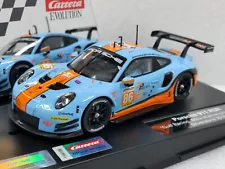 Carrera Evolution 27780 Porsche 911 RSR Gulf Racing, #86 1/32 Slot Car