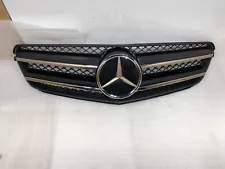 2012-2015 Mercedes Benz C Class W204 c250 c350 Coupe Grille Grill Oem RADAR LOGO