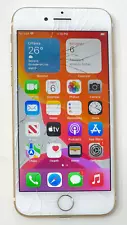 Apple iPhone 7 32GB Gold (A1778) - Battery 85% - Unlocked - CRACKED SCREEN