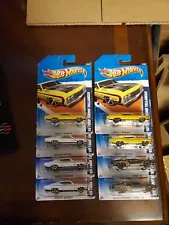 New ListingHot Wheels Lot- 8 2011 Muscle Mania '69 Ford Torino Talladega Yellow Black White