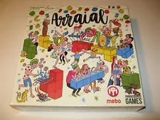 Arraial SW Pandasaurus/Mebo Portuguese festival tile-laying boardgame 1-4 player