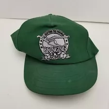 John Deere Moline 1994 Tractors Farm Hat Cap Green Adult Used Strapback Vtg G10D