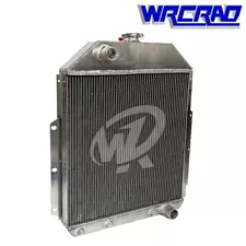 Radiator For 1942-1952 1951 FORD F1/F2/F3 Pickup TRUCK Chevy V8 Engine Aluminum