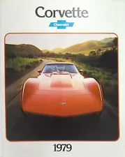 Corvette 1979 Sales Brochure Catalog Options Data Specs Info Promotional Photos