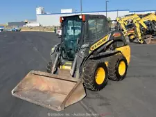 2016 New Holland L220 Skid Steer Wheel Loader Cab bidadoo