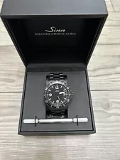 Sinn 857 S Fully Black Tegimented H-Link Bracelet