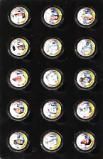 Baseball Legends Coins-Statehood Quarters Collection. 15 Coin Complete Set.