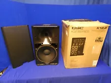 QSC K12.2-NA 2000 Watt 12" 2-Way Powered Loudspeaker w/Power Cord, Box