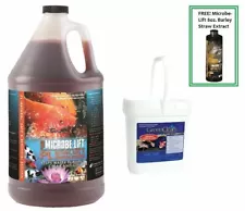 Microbe Lift PL 1 Gallon & GreenClean 8lb. Plus Free Microbe Lift Barley Straw