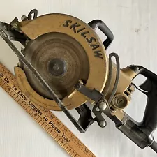 Skilsaw Model 77 50th Anniversary Gold Worm Drive 7 1/4” Skil Saw