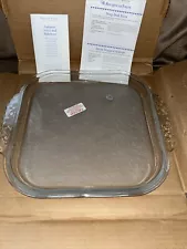 Princess House Fantasia Serve And Bakeware Crystal Platter