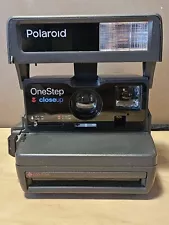 VTG Polaroid One Step Close Up 600 Instant Land Camera