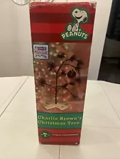 Charlie Brown Christmas Tree 24" Peanuts Original Snoopy New - Never Assembled!