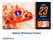 Houston Astros Princess Crown Pre-Sale 06/23