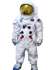 APOLLO SPACE SUIT WITH ALUMINUM SUIT FITTING - NASA REPLICA