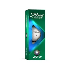 Titleist AVX RCT Golf Balls - New Sleeve - 3 Balls