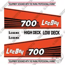 Fits LeeBoy 700 Decal Kit Asphalt Paver Equipment Decals ~ 7 YEAR 3M VINYL!