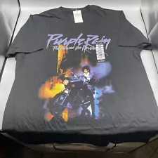 Prince And The Revolution T-Shirt Purple Rain Album Cover LARGE New