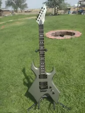 bc rich warlock LE Darkarts Series Gunmetal Gray ESP 8185 Kerry King Package