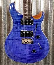 PRS Paul Reed Smith SE Custom 24 Faded Blue Guitar & Bag #5539