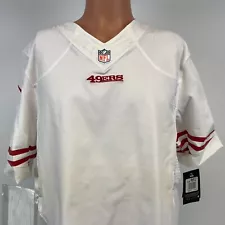 Nike San Francisco 49ers Elite Custom Blank Jersey 2012 NFL Road Football 44