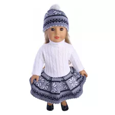 Christmas Dress & Doll Clothes for 18 inch American Girl