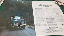 1976 MERCEDES BENZ 1418 TRUCK Australian Sales Advert