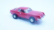 MINT AW REL 34 1963 RED STUDEBAKER AVANTI T JET HO SLOT CAR never raced NICE