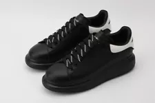 Alexander McQueen Oversized Classic Black(White Tail) Men's Shoes