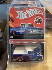 2022 HOT WHEELS MINT ON CARD RED LINE CLUB 1962 FORD F-100 L