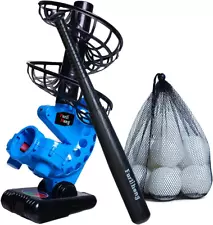 New Listing380BH Baseball Pitching Machine, Battery Powered, Angle Adjustable, Comes with B