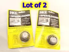 Lot of 2 - - HKS PY-A Speedloader for 38/357 COLT Python & Officers Model Match