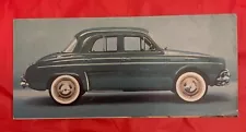 1961 Renault "Dauphine" Vintage Car Dealer Sales Brochure