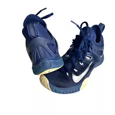 Nike Zoom Hyperrev 742247-405 Navy White Men's Basketball Shoe Sneaker Size 7