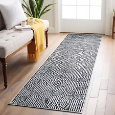 Rugshop Rugs Runners Modern Arch Pattern Stripe Rugs for Sale Cream Rugs 2x7