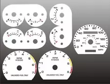 White Face Gauges for 1990-1993 Ford Mustang 140 MPH (For: 1993 Mustang)