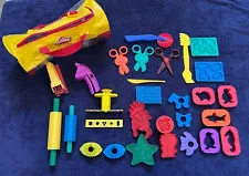 Lot of 62 Pieces Toys / Accessories / Tools / Cookie Cutters for Play Doh Dough