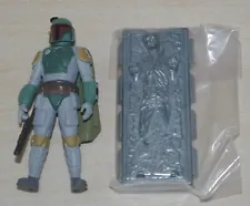 STAR WARS Boba Fett & Han Solo in Carbonite Clear Version ( NOT FOR SALE )