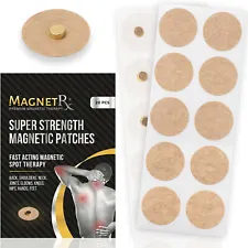 Magnetic Acupressure Patches - Healing Magnets for Body & Pain Relief (20 Pack)