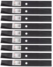 (9) Rotary® 1127 Mower Blade for John Deere® M41967 M127466 46" 47" 48" Deck