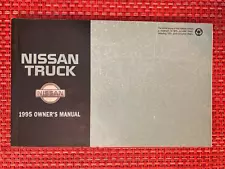 1995 Nissan D21 Hardbody Pickup Truck Owner's Manual