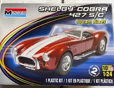 Monogram 85-4011 Shelby Cobra 427 S/C Dream Rides 1:24 Scale Plastic Kit