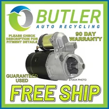 190K Mile AVALANCHE Starter Motor 11 12 13 OEM Factory FreeShip Warranty NoCore (For: GMC Canyon)