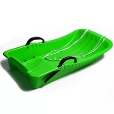 Winter Snow Sled Racer Toboggan Pulling Boat Seat Sled for Kids Adult Outdoor