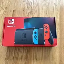 New ListingNintendo Switch Neon Red and Neon Blue Joy-Con Console New in box