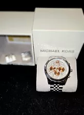 Michael Kors Lexington Silver Watch for Men - MK8515