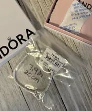 NEW IN SEALED BAG/Receipt! Pandora Jewelry Moments Silver Heart Closure Bracelet