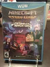 Telltale Games Minecraft Story Mode:The Complete Adventure Wii U Factory Sealed