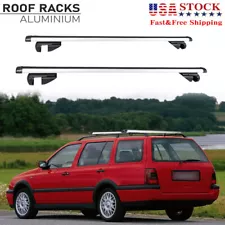 For VW Golf Wagon SportWagen 48'' Roof Rack Cross Bars Top Luggage Cargo Carrier