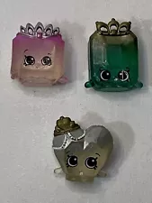 Shopkins Gemma Stone Exclusive Gem stone Figures 3 Diamond, Emerald, Amethyst